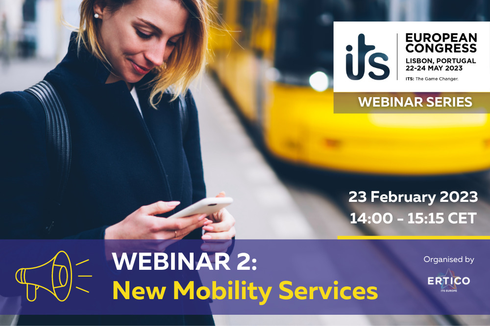 Join the 2nd Webinar on New Mobility Services