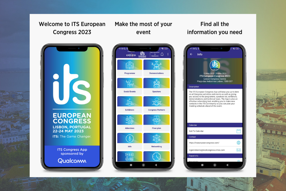 ITS European Congress App is now available – plan your networking schedule